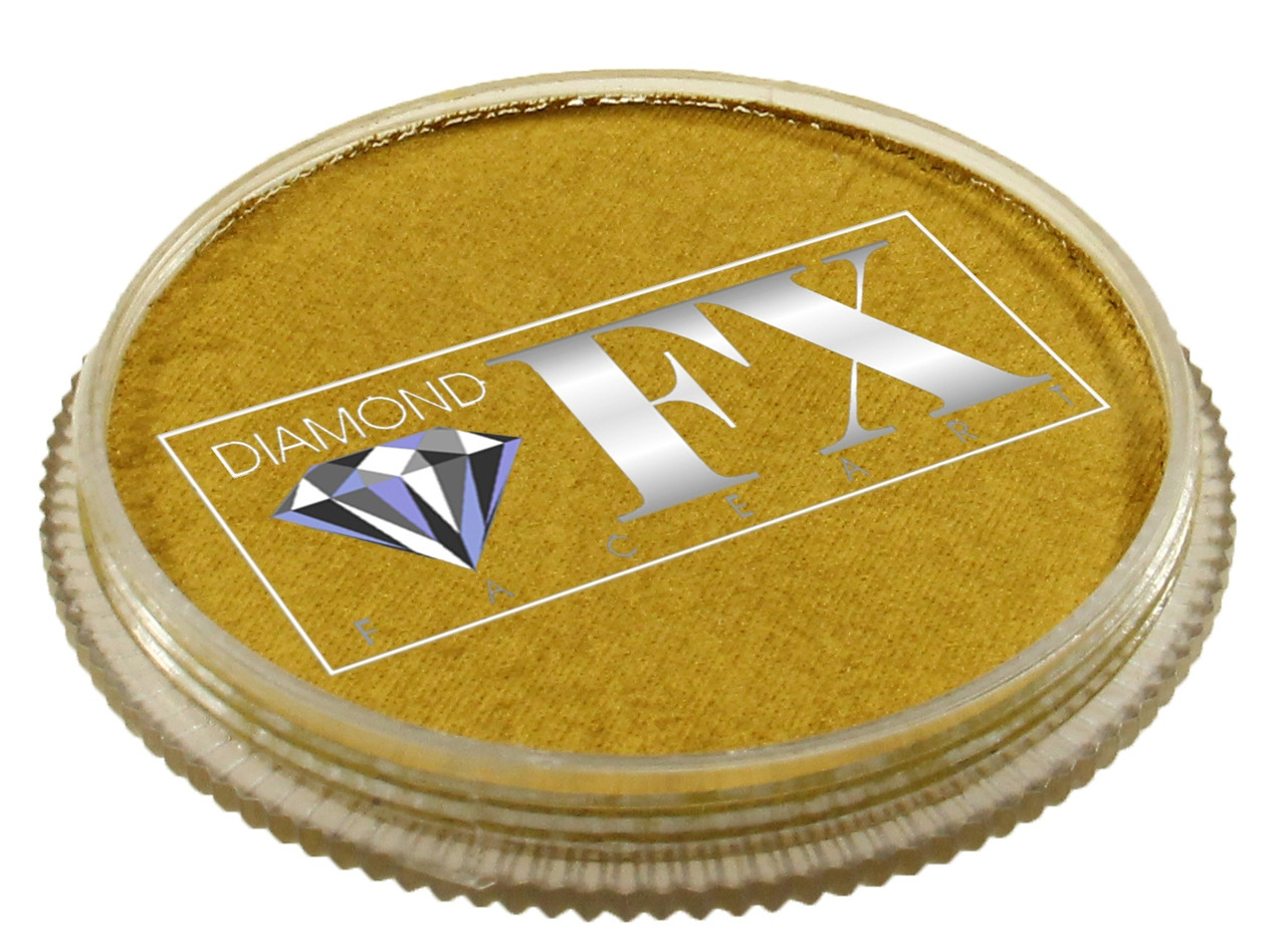 Аквагрим Diamond FX металік золото 30g