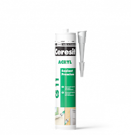 Акриловий герметик Ceresit CS 11  Acryl, білий 280мл