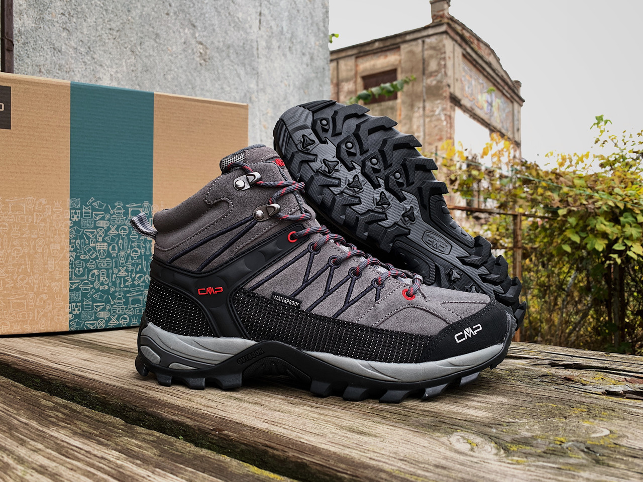 Чоловічі зимові оригінальні термо черевики CMP Rigel Mid Trekking Shoes 3Q12947-44UF водонепроникні