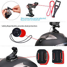 Бічне кріплення на шолом Side Mount для екшн камери GoPro SJCAM Xiaomi Yi, Sony, фото 3