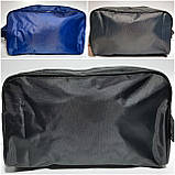 Косметичка чоловіча чорна без підкладки, фото 6