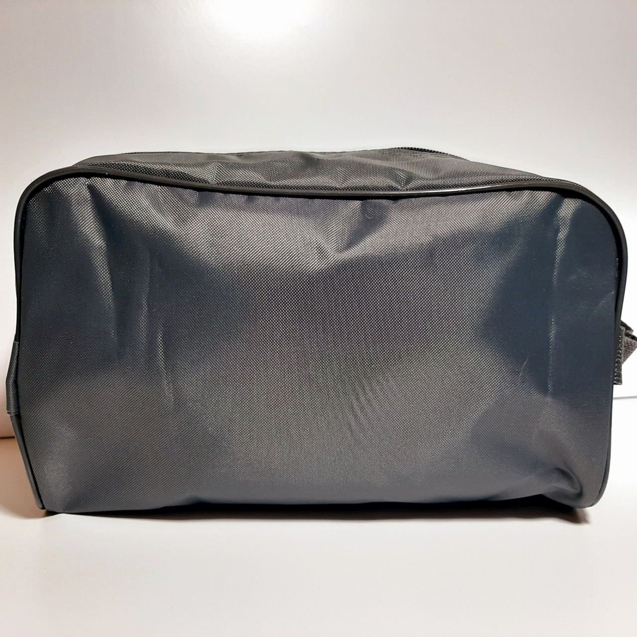 Косметичка чоловіча сіра плотна без підкладки, фото 1