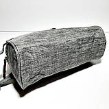 Чоловіча косметичка сіра з кишенею, фото 2