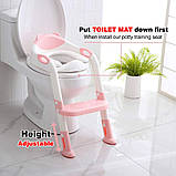 Тренувальне сидіння зі сходами Potty Training Seat, фото 2