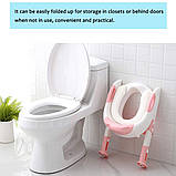 Тренувальне сидіння зі сходами Potty Training Seat, фото 3