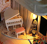 Інтер'єрний 3D конструктор DIY mini house MD 2505 М035, фото 9