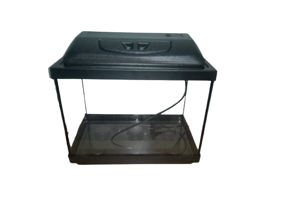 Прямокутний акваріум 25 л з кришкою,світильником і піддоном 3 в 1