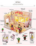 Інтер'єрний 3D конструктор DIY mini house MD 2505 C009, фото 4