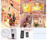 Інтер'єрний 3D конструктор DIY mini house MD 2505 C009, фото 5