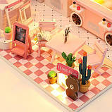 Інтер'єрний 3D конструктор DIY mini house MD 2505 C009, фото 7