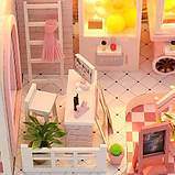 Інтер'єрний 3D конструктор DIY mini house MD 2505 C009, фото 10