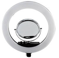Лампа кольцевая светодиодная MHZ Professional RL18 X3 7357 с зеркалом