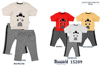 Комплект демісезонний для хлопчика (кофта довгий рукав + штаники), Miniworld