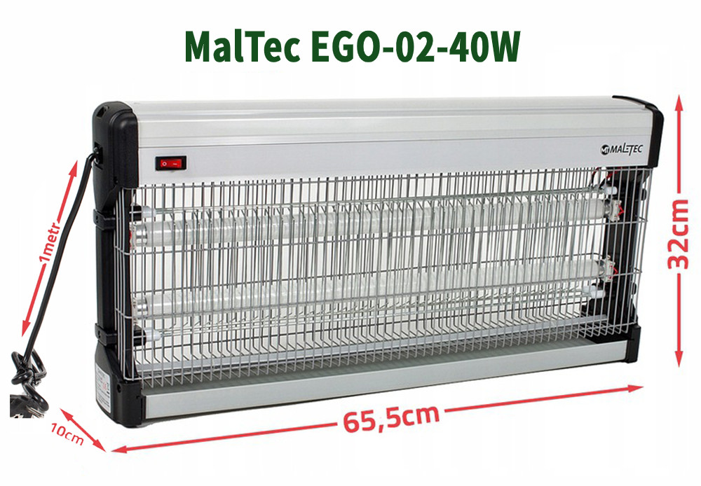 Знищувач комах промисловий Maltec EGO-02 ОПТ - фото 1 - id-p1294485296
