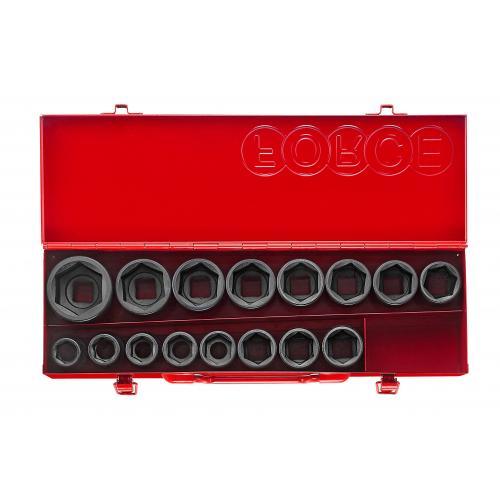 Набір головок 6-гр. ударних 16 пр. (19-46 мм) 3/4" 6163 F