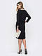 Сукня жіноча чорна із креп-дайвінгу, фото 2
