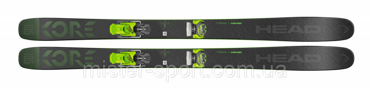 Лижі HEAD Kore 105 + Кріплення ATTACK2 13 2021 180, фото 1