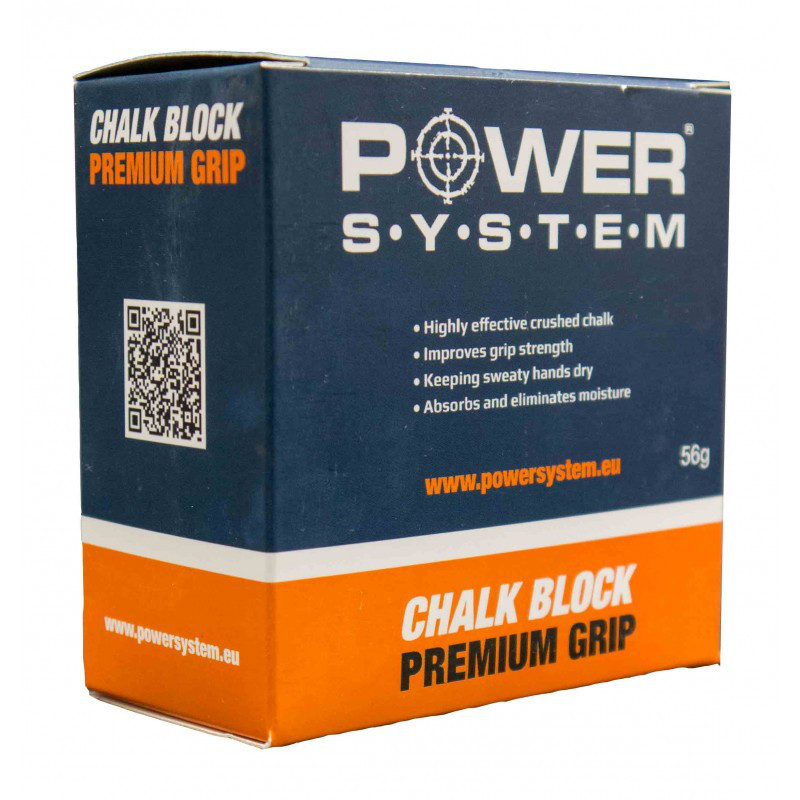 Магнезія Блок PowerSystem - CHALK BLOCK 56G, фото 1