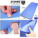 Килимок для йоги та фітнесу Power System PS-4017 FITNESS-YOGA MAT Blue, фото 6