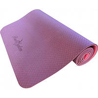 Коврик для йоги и фитнеса Power System Yoga Mat Premium PS-4060 Pink