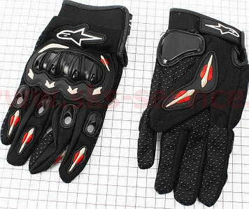 Рукавички Alpinestars мотоциклетні L-чорні