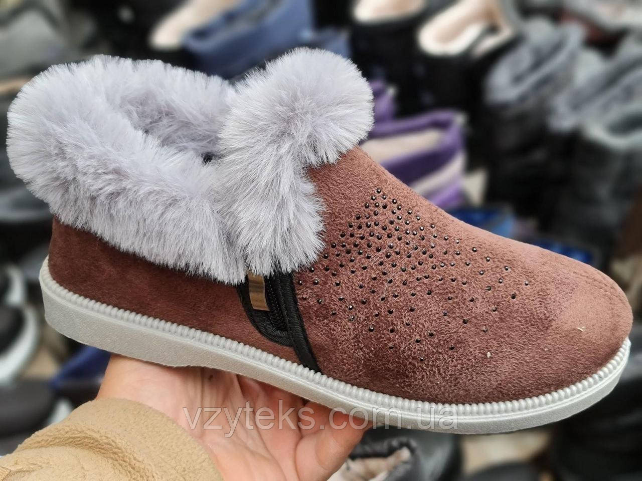 Бурки жіночі з хутром Progress, фото 1