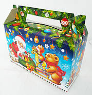 Упаковка для цукерок Новий рік 200-300 грам, фото 4