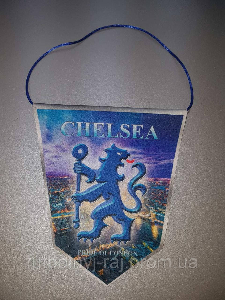 Вымпел футбольный с изображением герба FC Chelsea - фото 2 - id-p1294534924