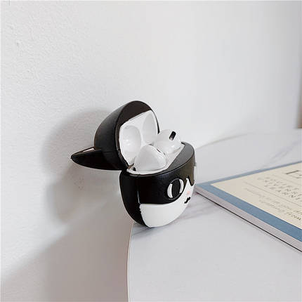 УЦІНКА! Чохол для навушників Apple AirPods Alitek Чорний кіт (Предоплата), фото 3