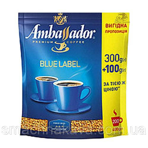 Розчинна кава Ambassador Blue Label 400 г.