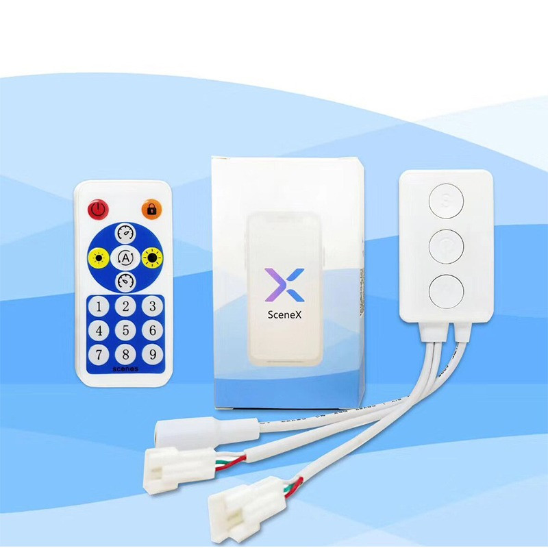 Контролер музичний SP601E Bluetooth  RGB 5-24 В  2 канали для адресованої стрічки
