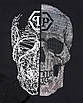 Світшот осінь-зима мужской черный PHILIPP PLEIN со стразами №52 BLK L(Р) 21-510-003, фото 3