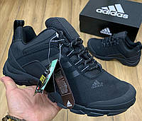 Чоловічі кросівки Adidas Climaproof текстильні термо чорні ()