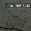 Світшот чоловічий хакі PHILIPP PLEIN з великим патчем KHA S(Р) 20-520-012, фото 3