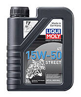 Liqui Moly Motorbike 4T Street 15W-50 1л (2555) Синтетическое моторное масло для мотоциклов 4-т