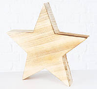 Новогодняя звезда дерево 20см Гранд Презент 2003021