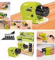 Электрическая беспроводная точилка для ножей Swifty Sharp Sharpener от батареек