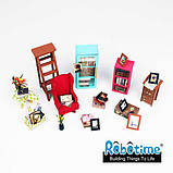 Міні-інтер'єрна модель ручної роботи Robotime Бібліотека, фото 7