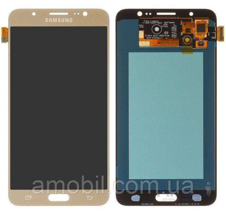 Дисплей Samsung OLED J700H / J700F / J700M Galaxy J7 2015 Gold