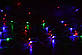 Різнобарвна новорічна настінна гірлянда - сітка 1.4 М х 1.2 М (RGB) | 3875, фото 4