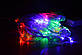 Різнобарвна новорічна настінна гірлянда - водоспад 2.5 М х 1.5 М (RGB) | HS - 11, фото 6