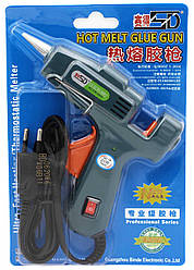 Клеєвий пістолет "SD" SD-A601 20W під тонкі 7 мм ЗЕЛЕНИЙ