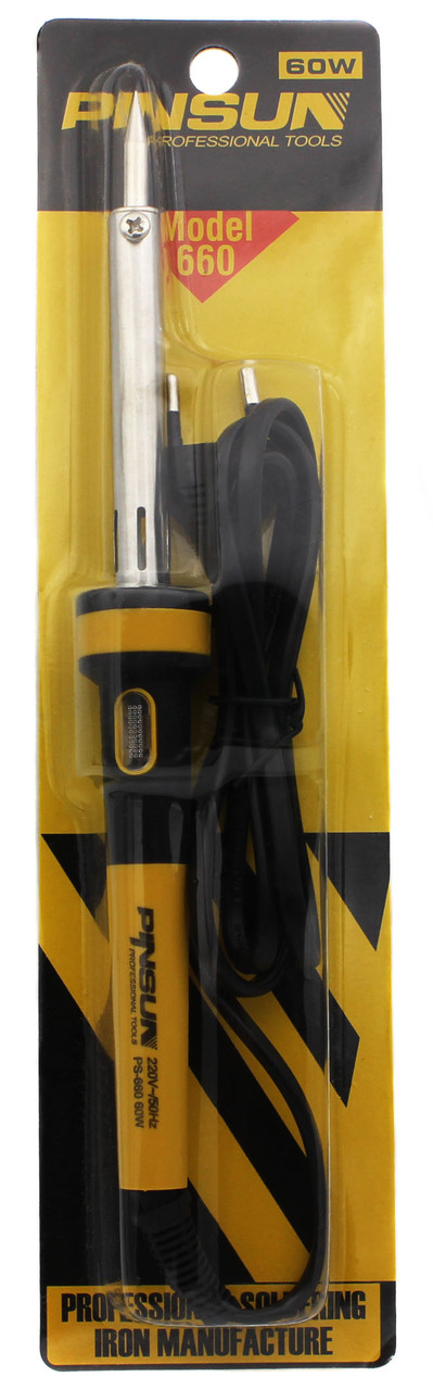 Паяльник Pinson 660 60W c тоніком жалом