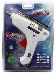 Клейовий пістолет Wild Wolf YL-100W під Товсті 11 мм БІЛИЙ