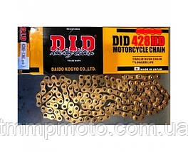 Ланцюг 428H-104L gold D.I.D. якість, фото 6