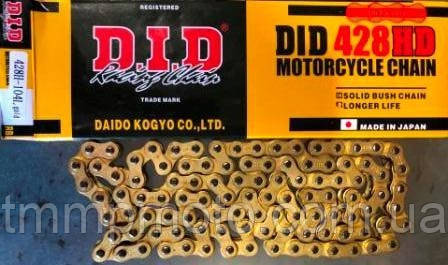 Ланцюг 428H-104L альфа дельта gold D.I.D. якість, фото 1