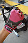 Рукавички для фітнесу Power System PS-2570 Woman’s Power жіночі Pink XS, фото 5