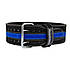 Пояс для пауерліфтингу Power System PS-3800  PowerLifting шкіряний Black/Blue Line M, фото 4