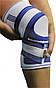 Наколінник Power System PS-6008 Knee Support Pro Blue/White (1шт.) S/M, фото 3