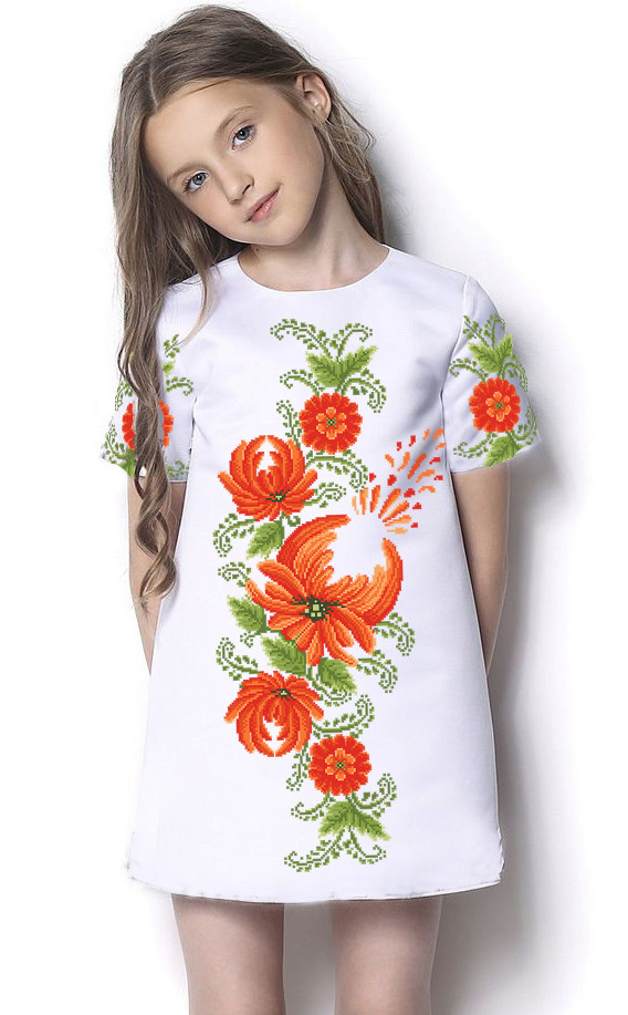 Заготовка для дитячого плаття №114, фото 1